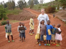 Kigali- Kids and gerrycans